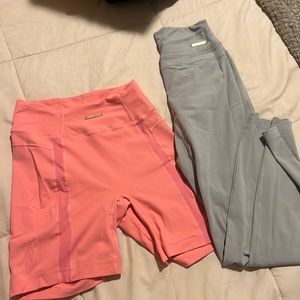 Whitney Simmons x gymshark V3. Shorts and leggings. Size small